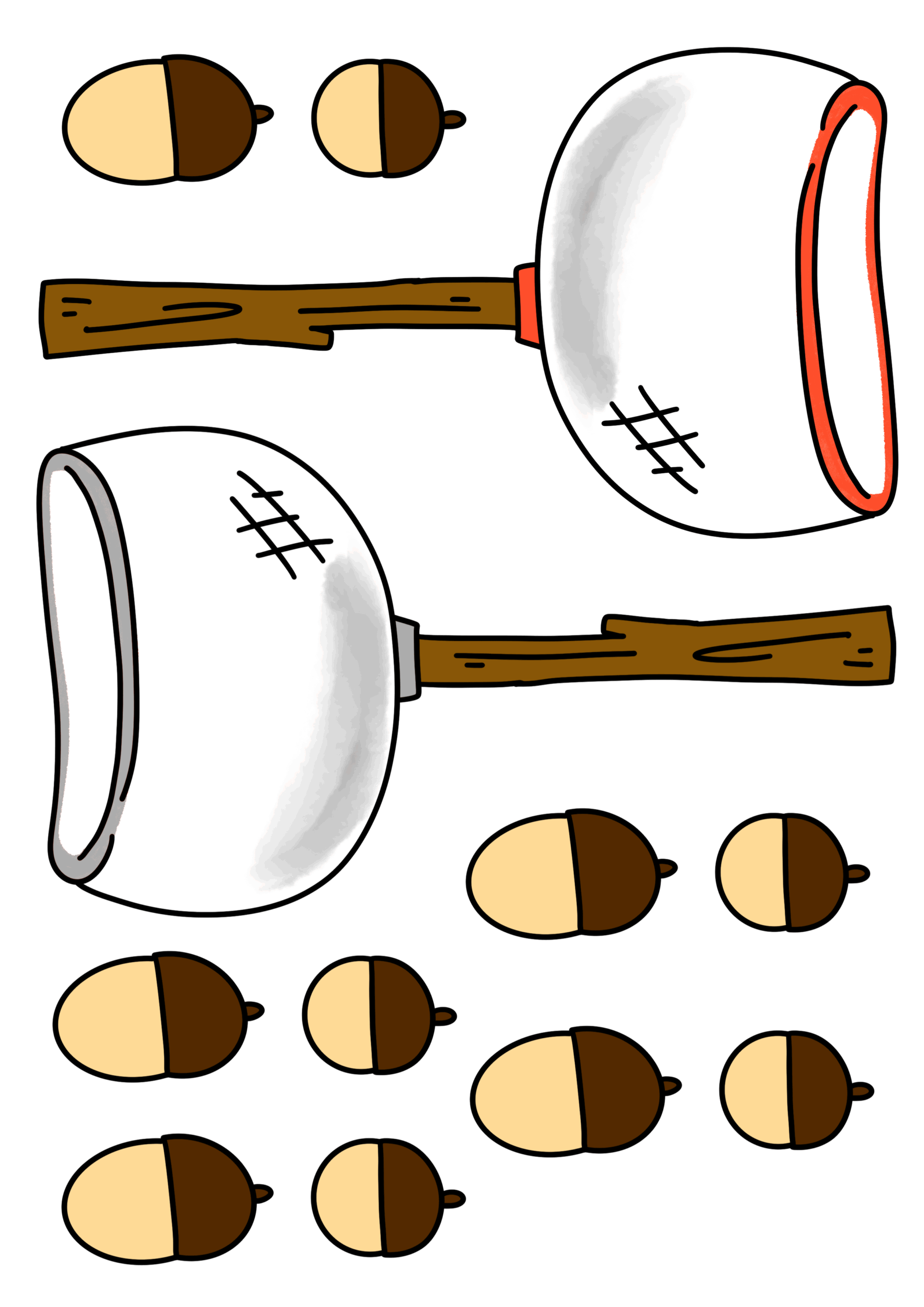 森の小さな運動会(もりのちいさなうんどうかい) 002 1 scaled ちょきぺたファクトリー 森の小さな運動会(もりのちいさなうんどうかい) - 画像 (4)